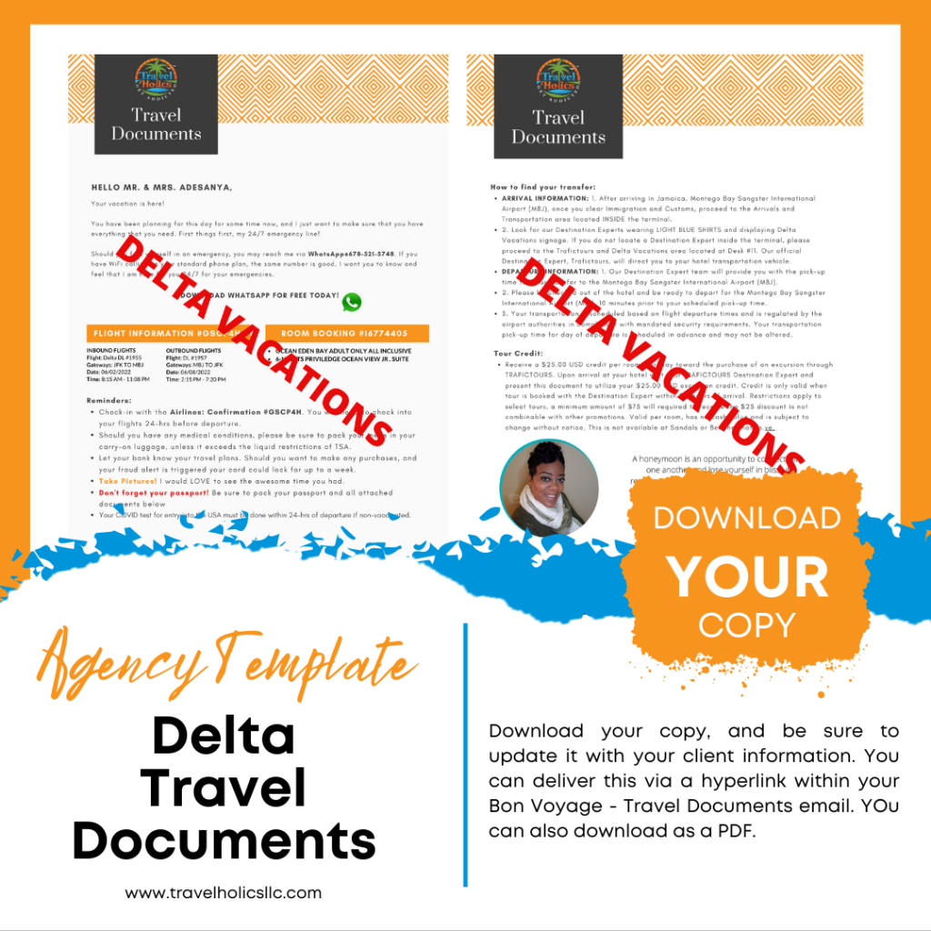 Travel Docs - Delta