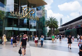 Exterior view of the luxurious Siam Hotel in Bangkok, Thailand.